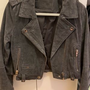 Blank NYC Suede Moto Jacket in perfect condition